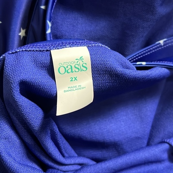 Outdoor Oasis 2X star bathing suit A9 - Picture 4 of 4